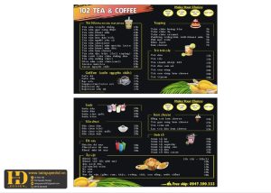 Mẫu Menu Nhà Hàng, Quán Ăn Vặt (111)