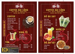 Mẫu Menu Nhà Hàng, Quán Ăn Vặt (122)
