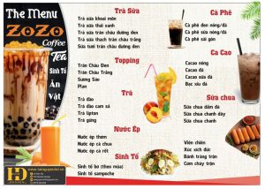 Mẫu Menu Nhà Hàng, Quán Ăn Vặt (128)