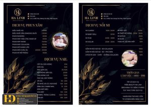 Mẫu Menu Nhà Hàng, Quán Ăn Vặt (133)