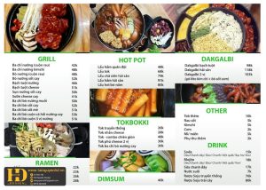 Mẫu Menu Nhà Hàng, Quán Ăn Vặt (142)