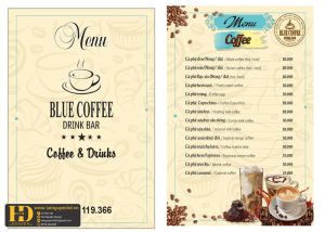 Mẫu Menu Nhà Hàng, Quán Ăn Vặt (149)