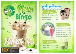 Mẫu Menu Nhà Hàng, Quán Ăn Vặt (151)