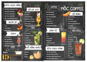 Mẫu Menu Nhà Hàng, Quán Ăn Vặt (168)
