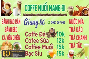 Mẫu Menu Nhà Hàng, Quán Ăn Vặt (180)