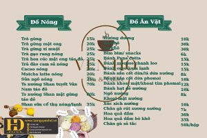 Mẫu Menu Nhà Hàng, Quán Ăn Vặt (181)