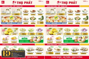 Mẫu Menu Nhà Hàng, Quán Ăn Vặt (201)