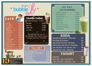 Mẫu Menu Nhà Hàng, Quán Ăn Vặt (31)