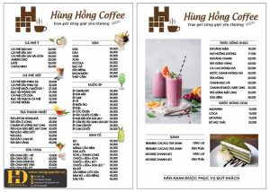 Mẫu Menu Nhà Hàng, Quán Ăn Vặt (4)