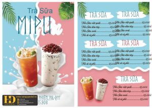 Mẫu Menu Nhà Hàng, Quán Ăn Vặt (44)