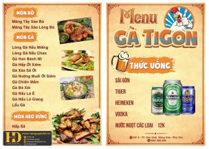 Mẫu Menu Nhà Hàng, Quán Ăn Vặt (47)