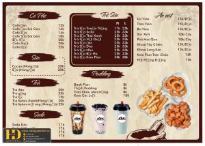Mẫu Menu Nhà Hàng, Quán Ăn Vặt (49)
