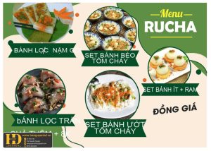 Mẫu Menu Nhà Hàng, Quán Ăn Vặt (53)