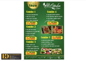 Mẫu Menu Nhà Hàng, Quán Ăn Vặt (57)