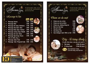 Mẫu Menu Nhà Hàng, Quán Ăn Vặt (59)