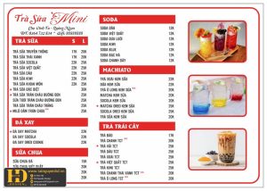 Mẫu Menu Nhà Hàng, Quán Ăn Vặt (65)