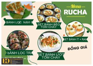 Mẫu Menu Nhà Hàng, Quán Ăn Vặt (67)