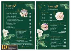 Mẫu Menu Nhà Hàng, Quán Ăn Vặt (73)