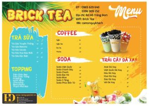 Mẫu Menu Nhà Hàng, Quán Ăn Vặt (74)