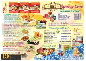 Mẫu Menu Nhà Hàng, Quán Ăn Vặt (79)