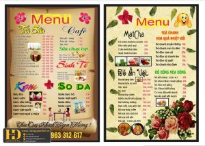Mẫu Menu Nhà Hàng, Quán Ăn Vặt (84)