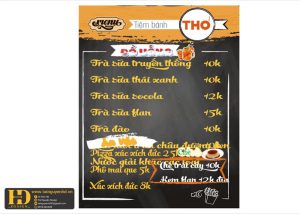 Mẫu Menu Nhà Hàng, Quán Ăn Vặt (94)