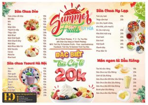 Mẫu Menu Nhà Hàng, Quán Ăn Vặt (97)