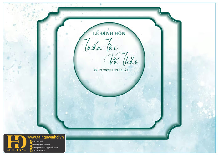 Mẫu Phông Cưới In Ấn Đẹp (128)