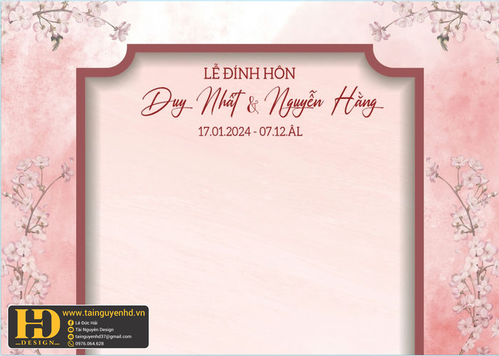 Mẫu Phông Cưới In Ấn Đẹp (129)