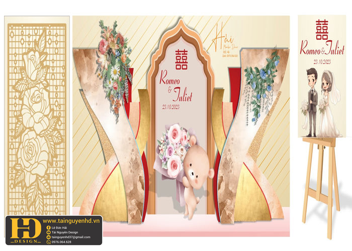 Mẫu Phông Cưới In Ấn Đẹp (54)