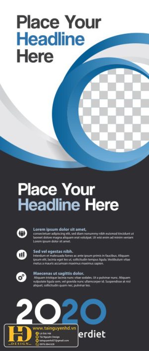 Mẫu Phướn, Standee Đẹp (101)