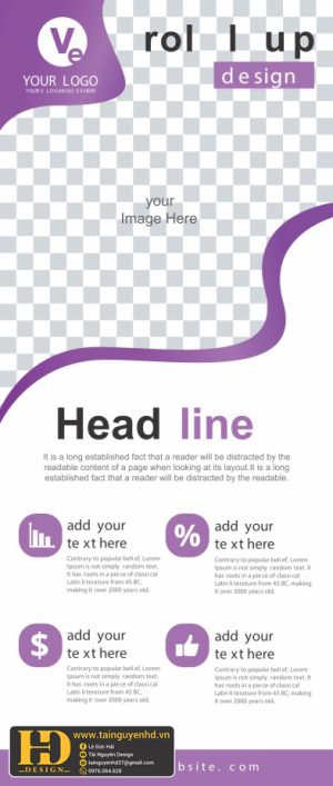 Mẫu Phướn, Standee Đẹp (105)