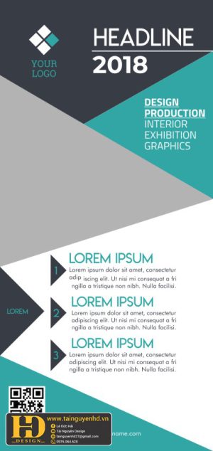 Mẫu Phướn, Standee Đẹp (106)