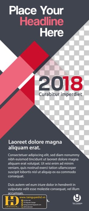 Mẫu Phướn, Standee Đẹp (124)