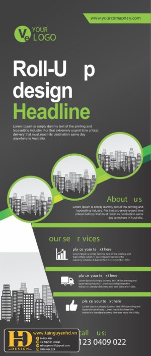 Mẫu Phướn, Standee Đẹp (137)