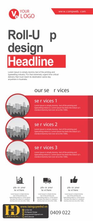 Mẫu Phướn, Standee Đẹp (138)