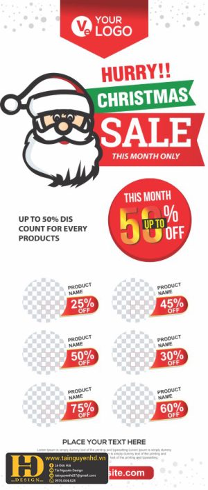 Mẫu Phướn, Standee Đẹp (143)