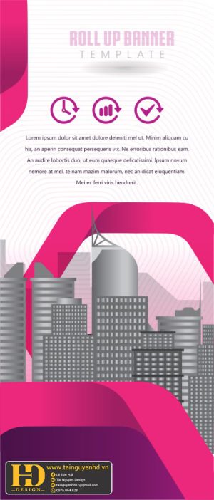 Mẫu Phướn, Standee Đẹp (150)