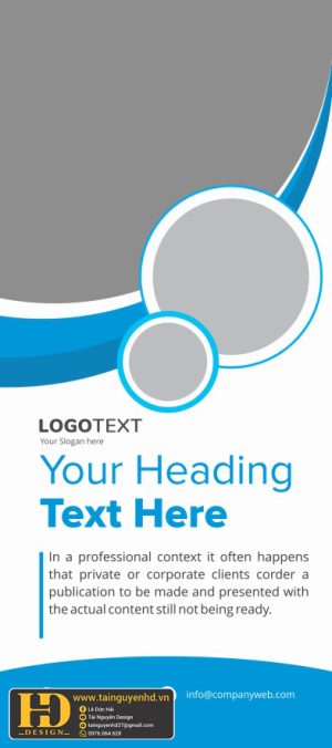 Mẫu Phướn, Standee Đẹp (155)