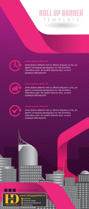 Mẫu Phướn, Standee Đẹp (159)