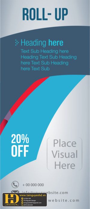 Mẫu Phướn, Standee Đẹp (16)