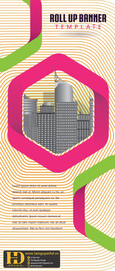 Mẫu Phướn, Standee Đẹp (163)