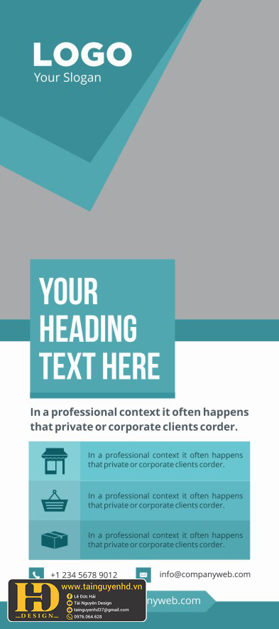 Mẫu Phướn, Standee Đẹp (164)