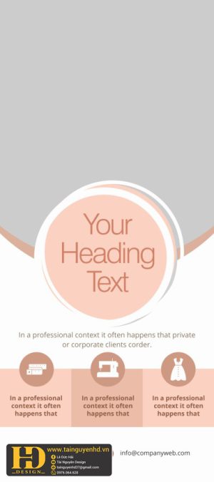 Mẫu Phướn, Standee Đẹp (165)