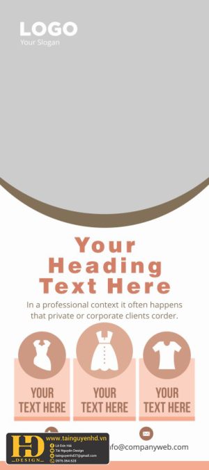 Mẫu Phướn, Standee Đẹp (166)