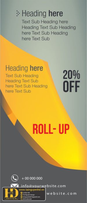 Mẫu Phướn, Standee Đẹp (17)