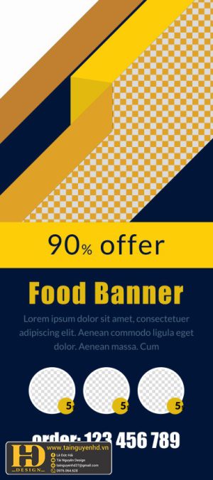 Mẫu Phướn, Standee Đẹp (176)