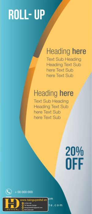 Mẫu Phướn, Standee Đẹp (18)