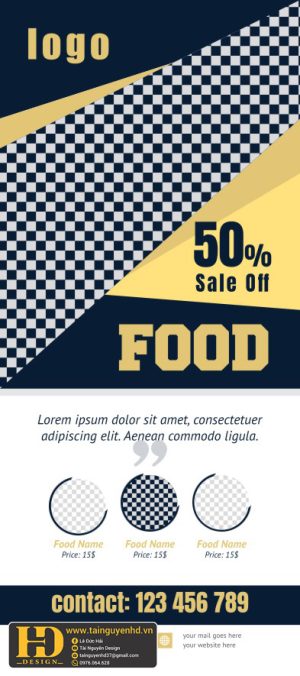 Mẫu Phướn, Standee Đẹp (182)