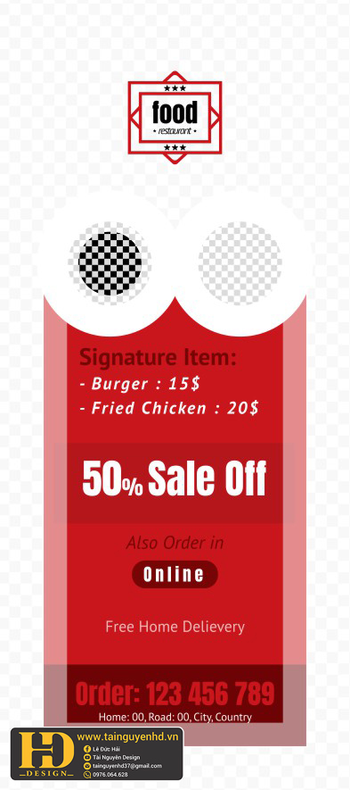 Mẫu Phướn, Standee Đẹp (186)